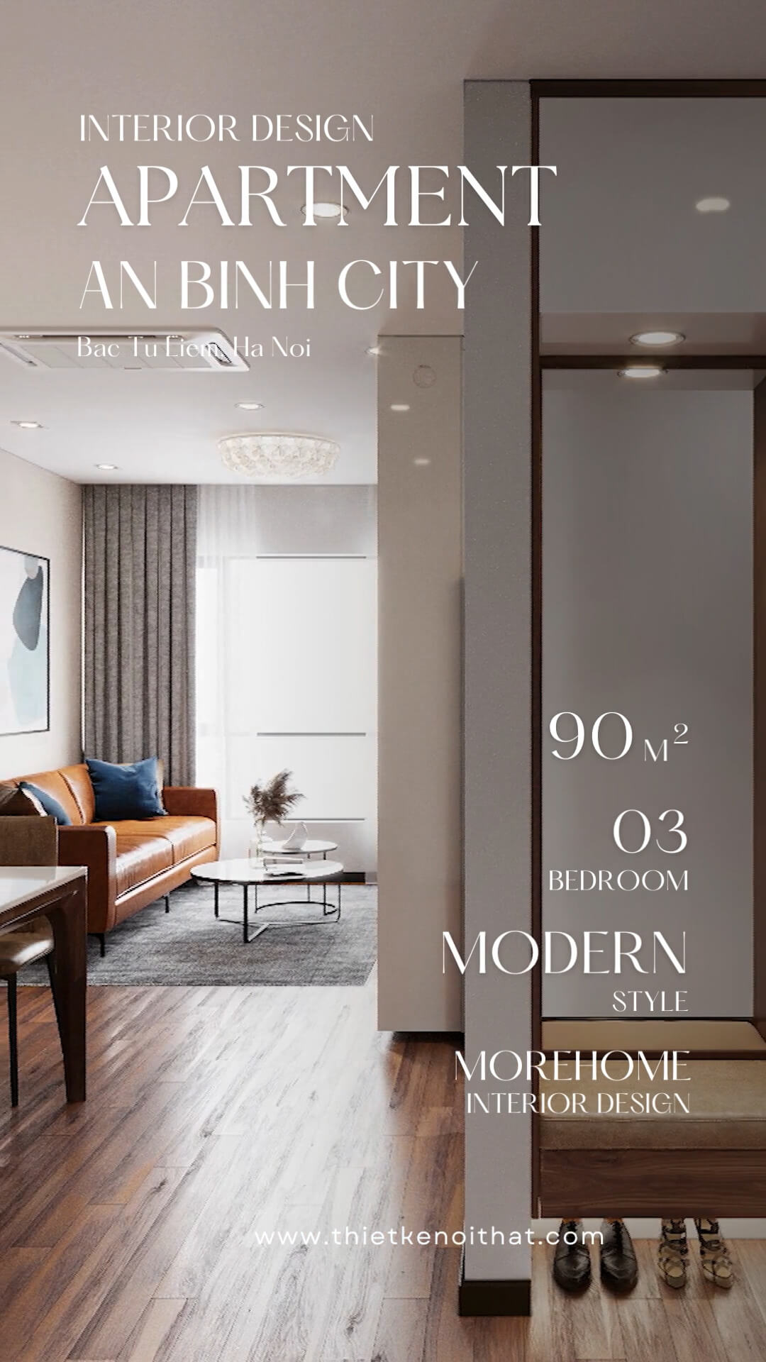 MoreHome - Nghệ Thuật Đỉnh Cao Trong Thiết Kế Nội Thất Chung Cư An Bình